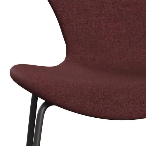 Fritz Hansen Series 7™ Chair Full Upholstery, Warm Graphite/Remix Wine Red