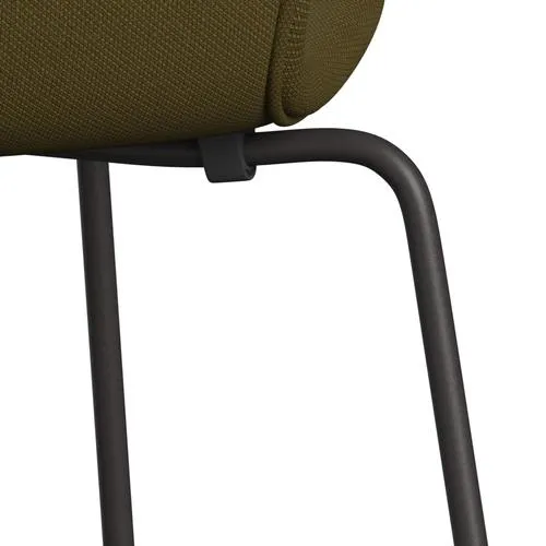 Fritz Hansen Series 7™ Chair Full Upholstery, Warm Graphite/Steelcut Army Green