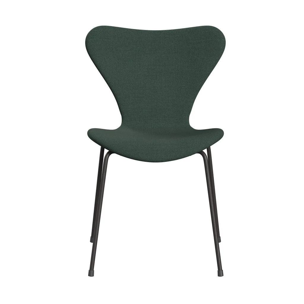 Fritz Hansen Series 7™ Chair Full Upholstery, Warm Graphite/Steelcut Trio Dusty Green