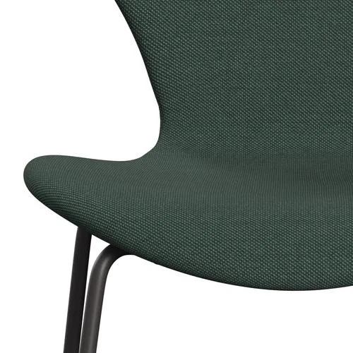 Fritz Hansen Series 7™ Chair Full Upholstery, Warm Graphite/Steelcut Trio Dusty Green