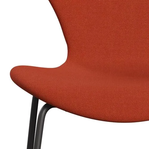 Fritz Hansen Series 7™ Chair Full Upholstery, Warm Graphite/Steelcut Trio Orange