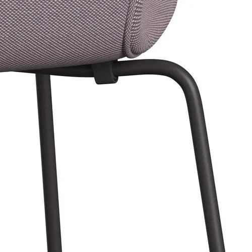Fritz Hansen Series 7™ Chair Full Upholstery, Warm Graphite/Steelcut Trio White/Violet