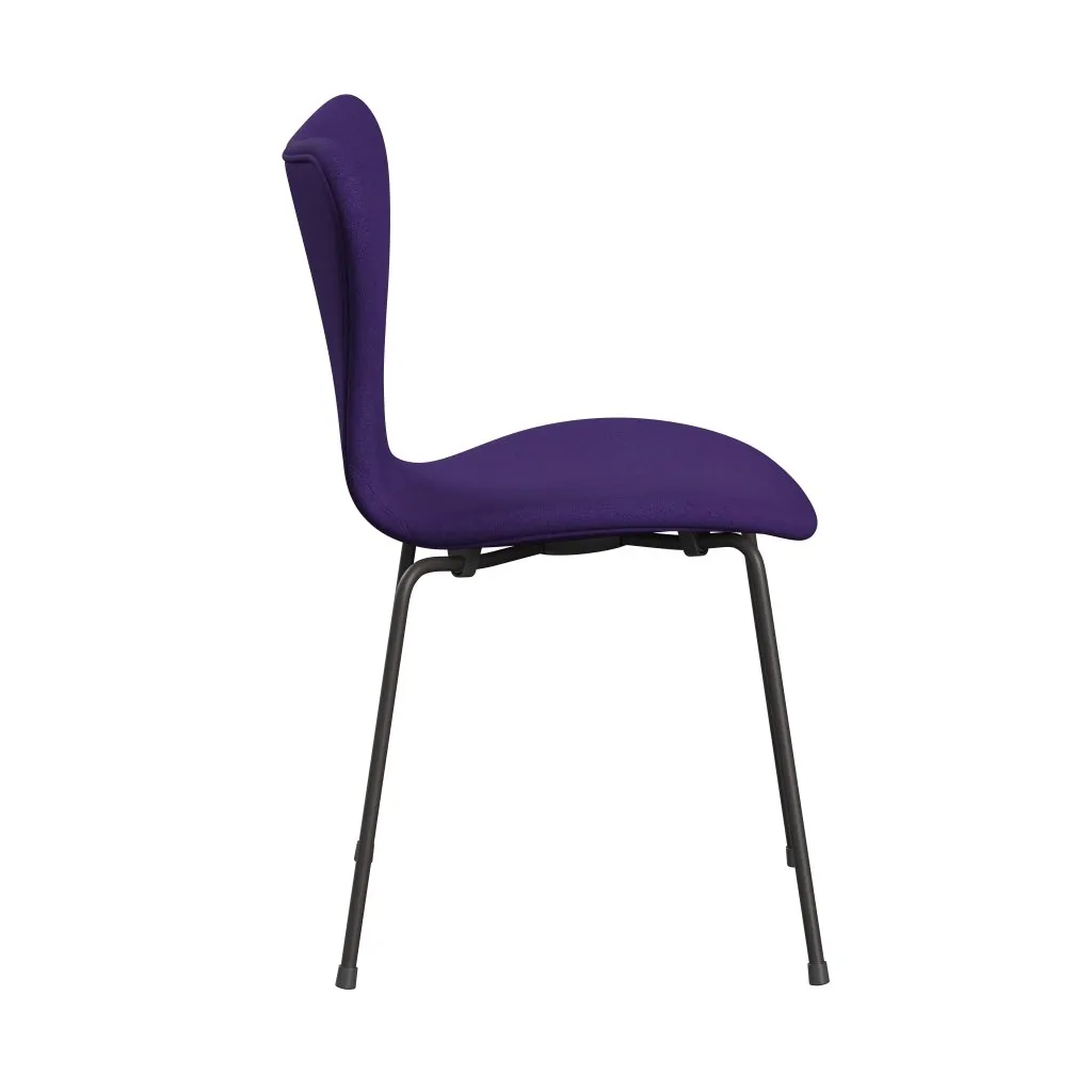 Fritz Hansen Series 7™ Chair Full Upholstery, Warm Graphite/Tonus Violet