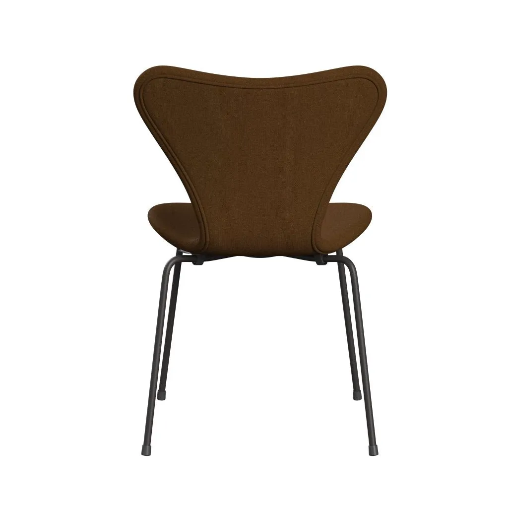 Fritz Hansen Series 7™ Chair Full Upholstery, Warm Graphite/Tonus Warm Brown (Ton364)