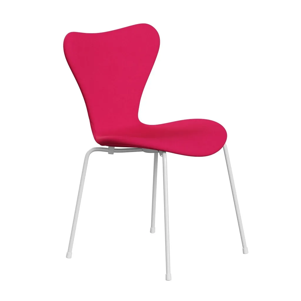 Fritz Hansen Series 7™ Chair Full Upholstery, White/Comfort Pink