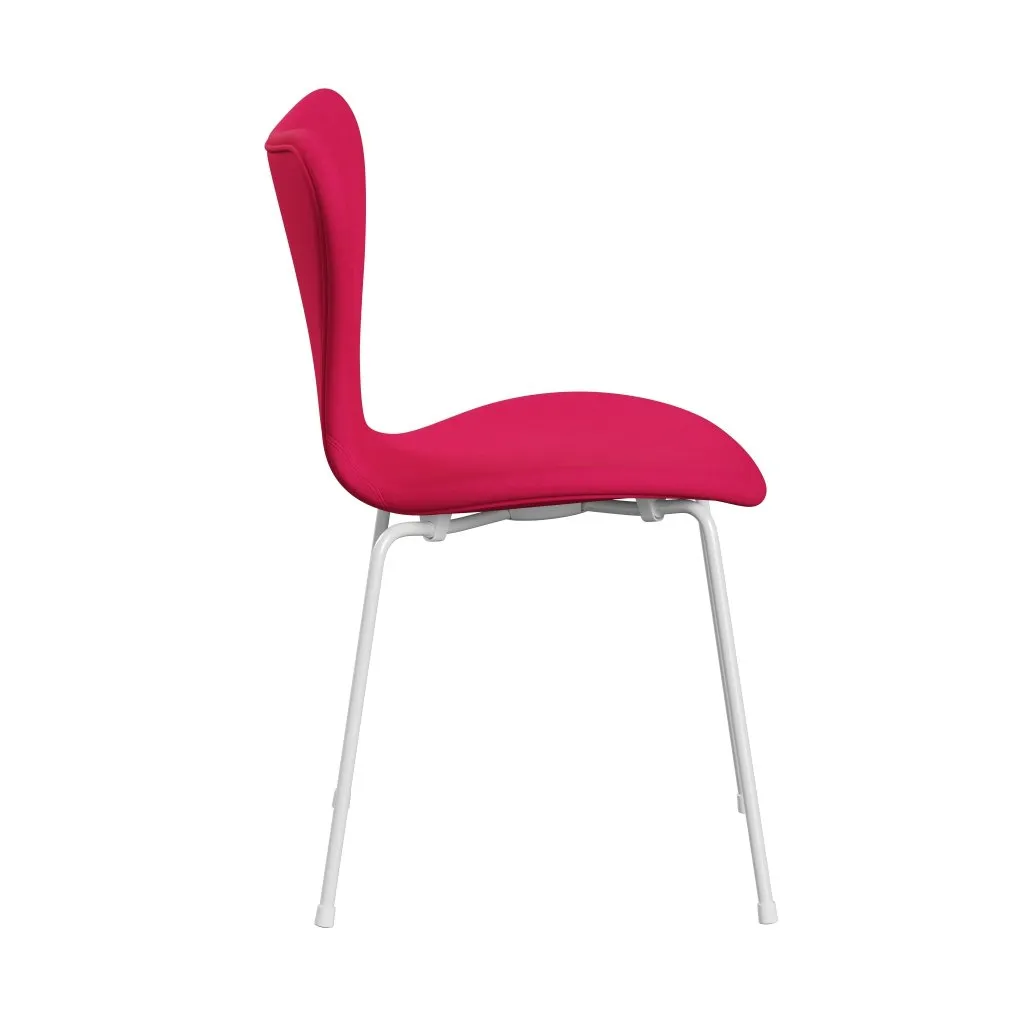 Fritz Hansen Series 7™ Chair Full Upholstery, White/Comfort Pink