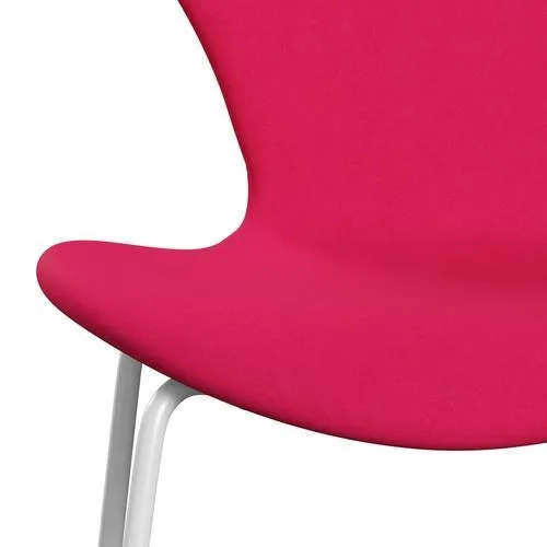 Fritz Hansen Series 7™ Chair Full Upholstery, White/Comfort Pink