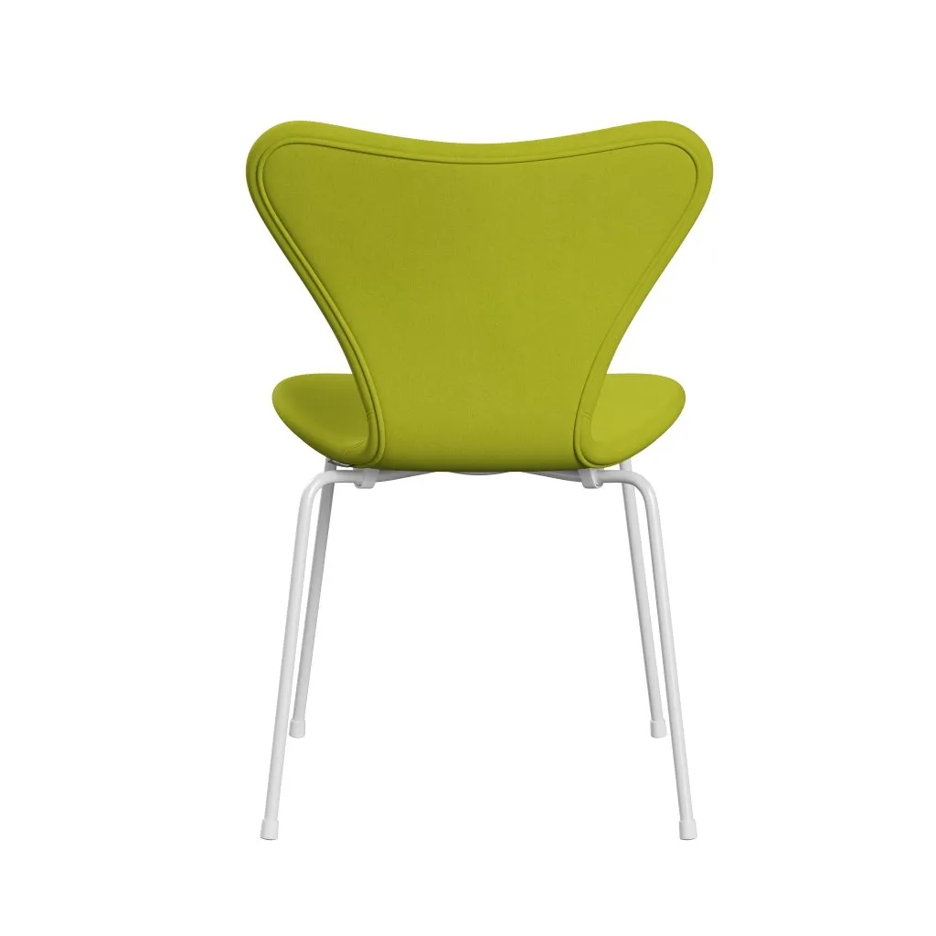 Fritz Hansen Series 7™ Chair Full Upholstery, White/Divina Lime