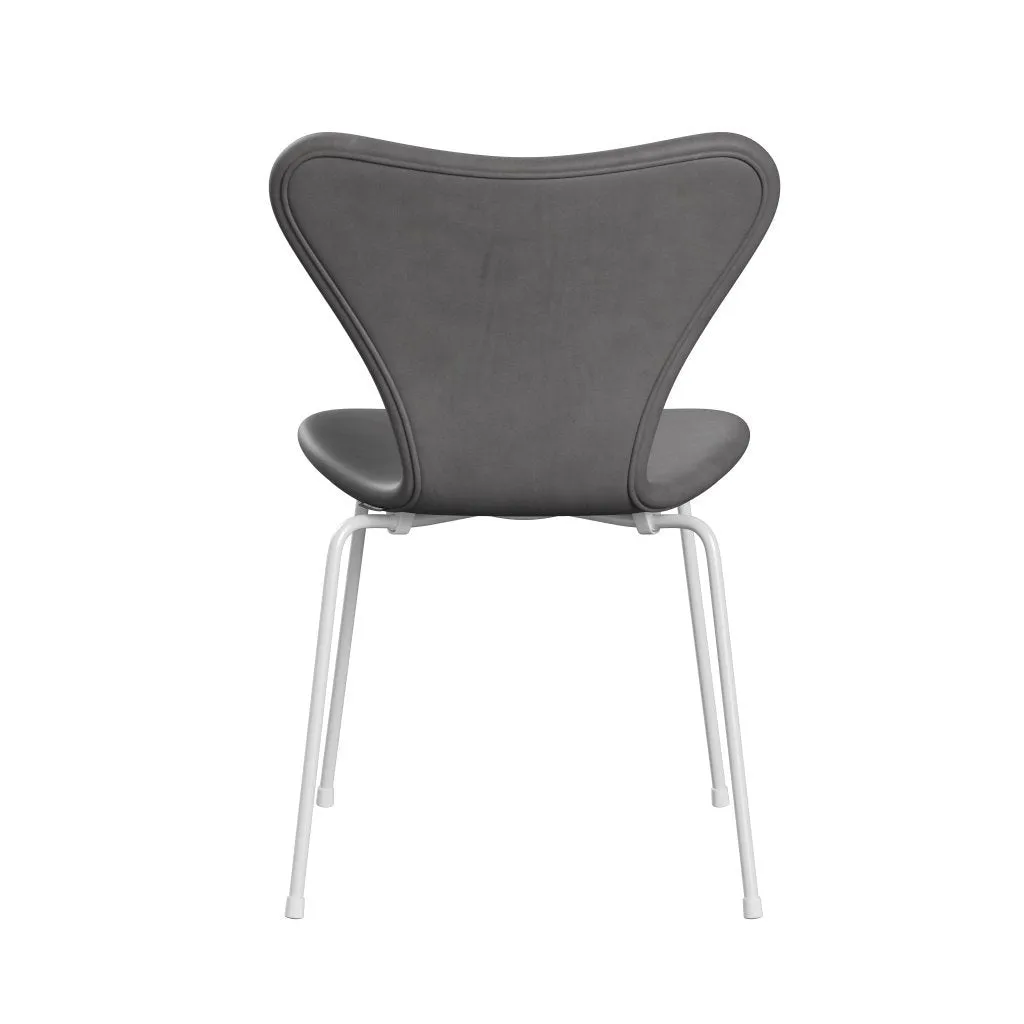 Fritz Hansen Series 7™ Chair Full Upholstery, White/Embrace Concrete