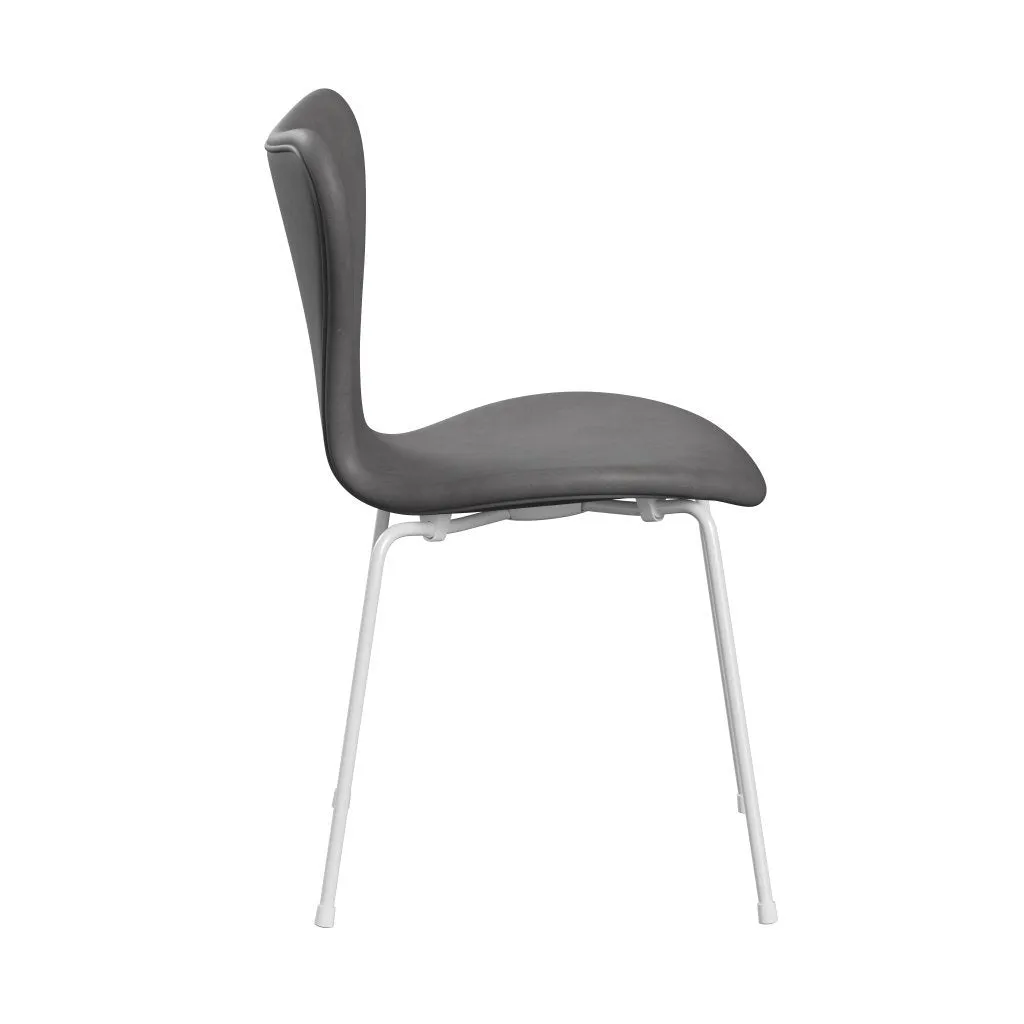 Fritz Hansen Series 7™ Chair Full Upholstery, White/Embrace Concrete