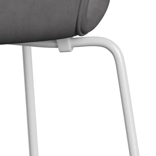 Fritz Hansen Series 7™ Chair Full Upholstery, White/Embrace Concrete