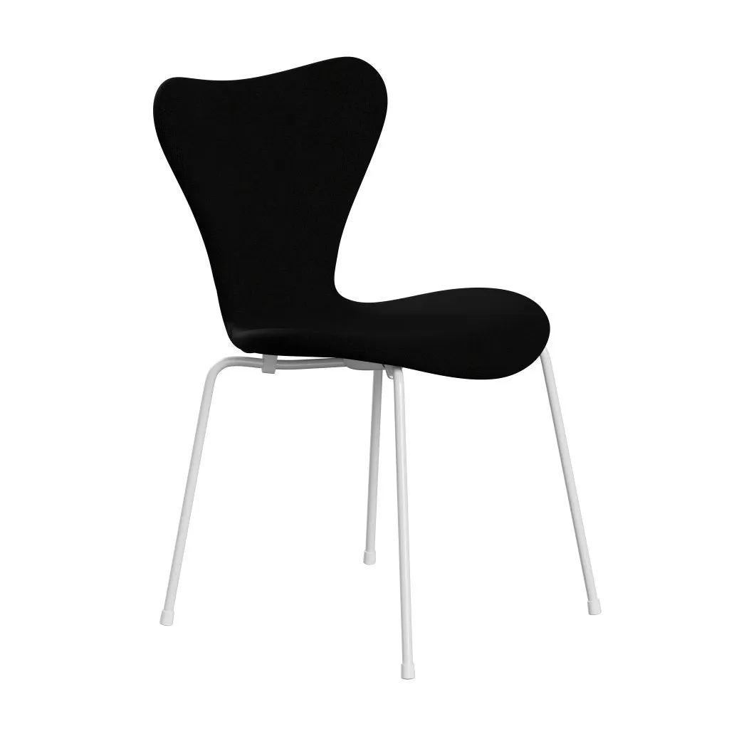 Fritz Hansen Series 7™ Chair Full Upholstery, White/Hallingdal Black