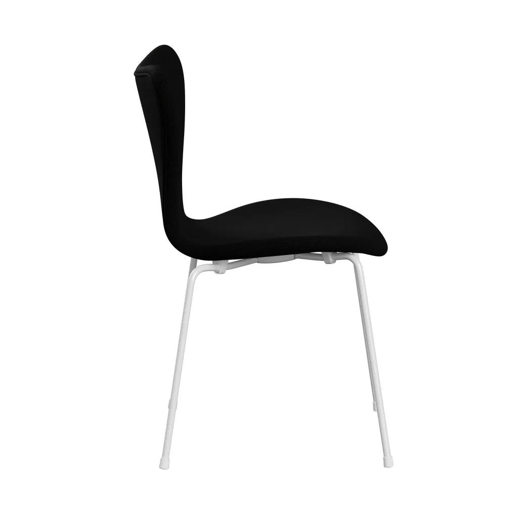 Fritz Hansen Series 7™ Chair Full Upholstery, White/Hallingdal Black