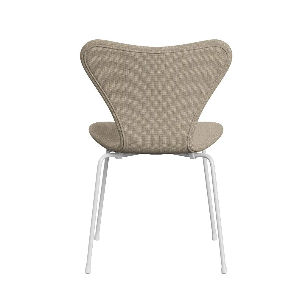 Fritz Hansen Series 7™ Chair Full Upholstery, White/Hallingdal Sand