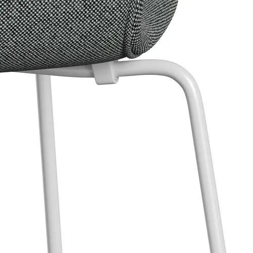 Fritz Hansen Series 7™ Chair Full Upholstery, White/Hallingdal White Black
