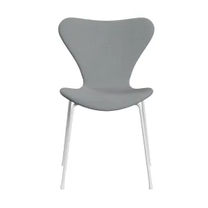 Fritz Hansen Series 7™ Chair Full Upholstery, White/Steelcut Trio Beige