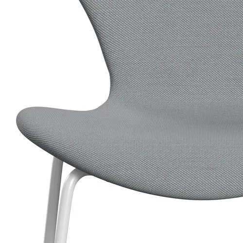 Fritz Hansen Series 7™ Chair Full Upholstery, White/Steelcut Trio Beige