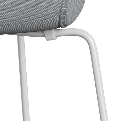 Fritz Hansen Series 7™ Chair Full Upholstery, White/Steelcut Trio Beige