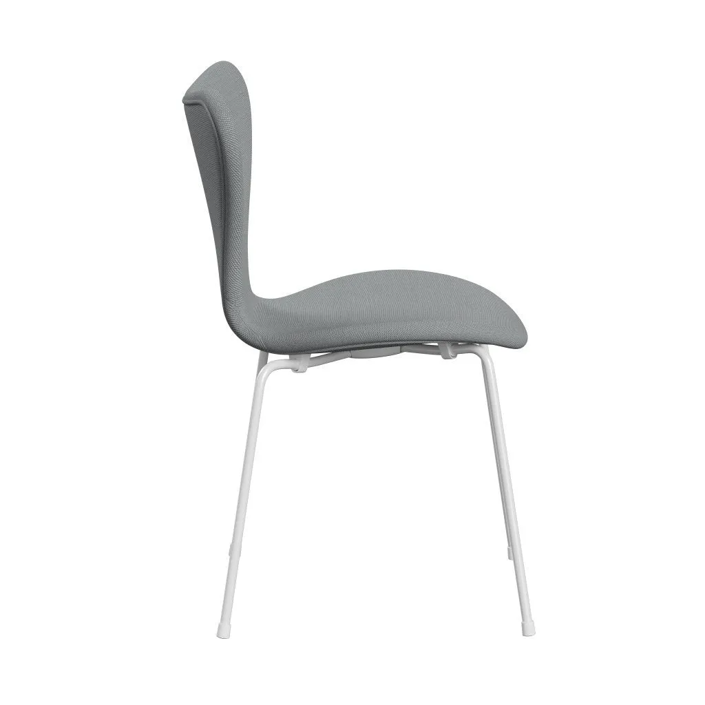 Fritz Hansen Series 7™ Chair Full Upholstery, White/Steelcut Trio Beige