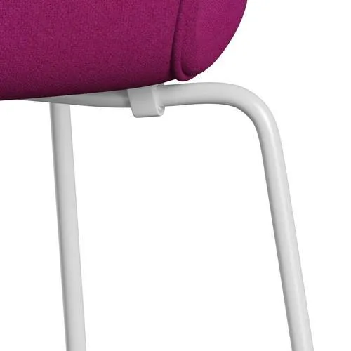 Fritz Hansen Series 7™ Chair Full Upholstery, White/Tonus Pink