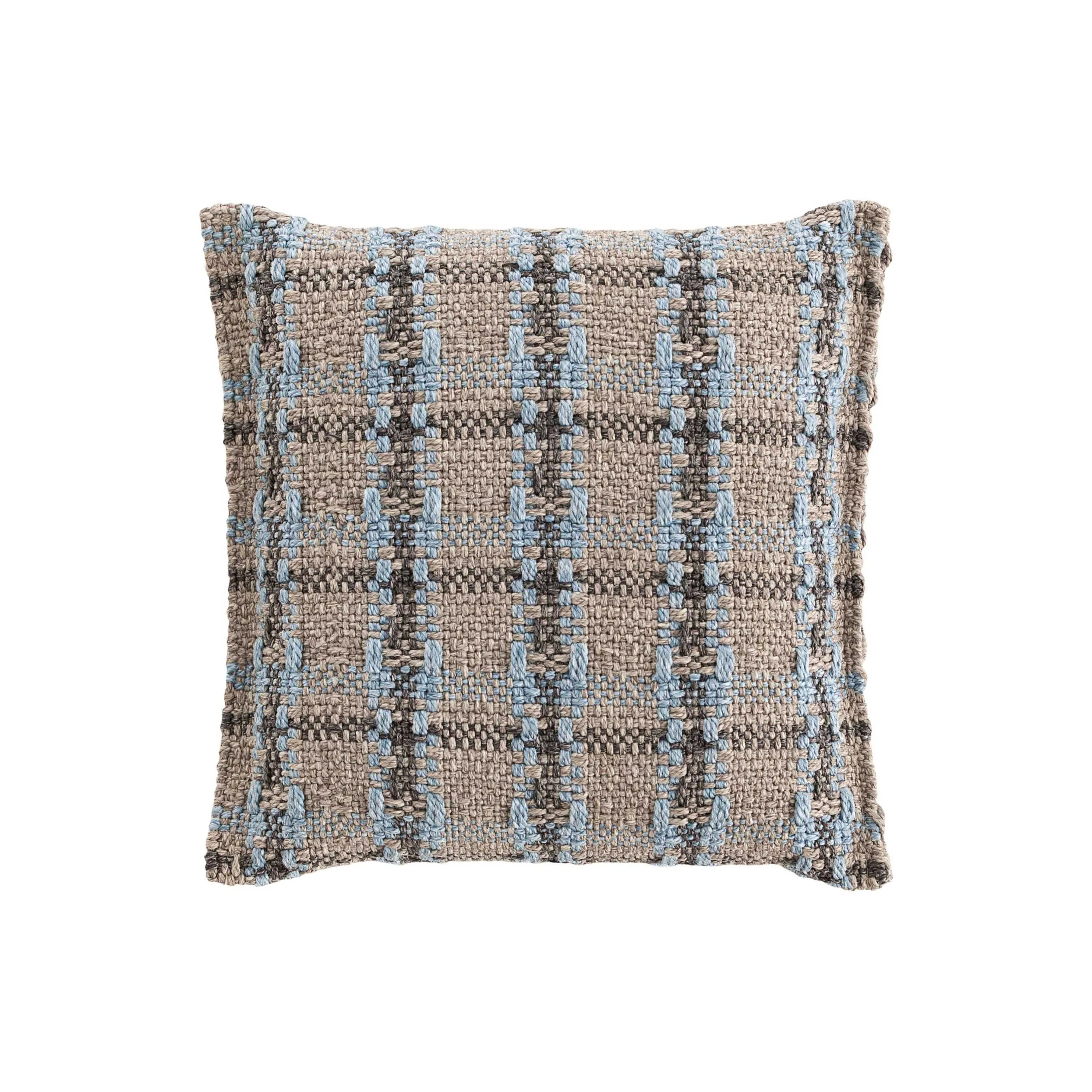 Garden Layers Small Outdoor Cushion Checks