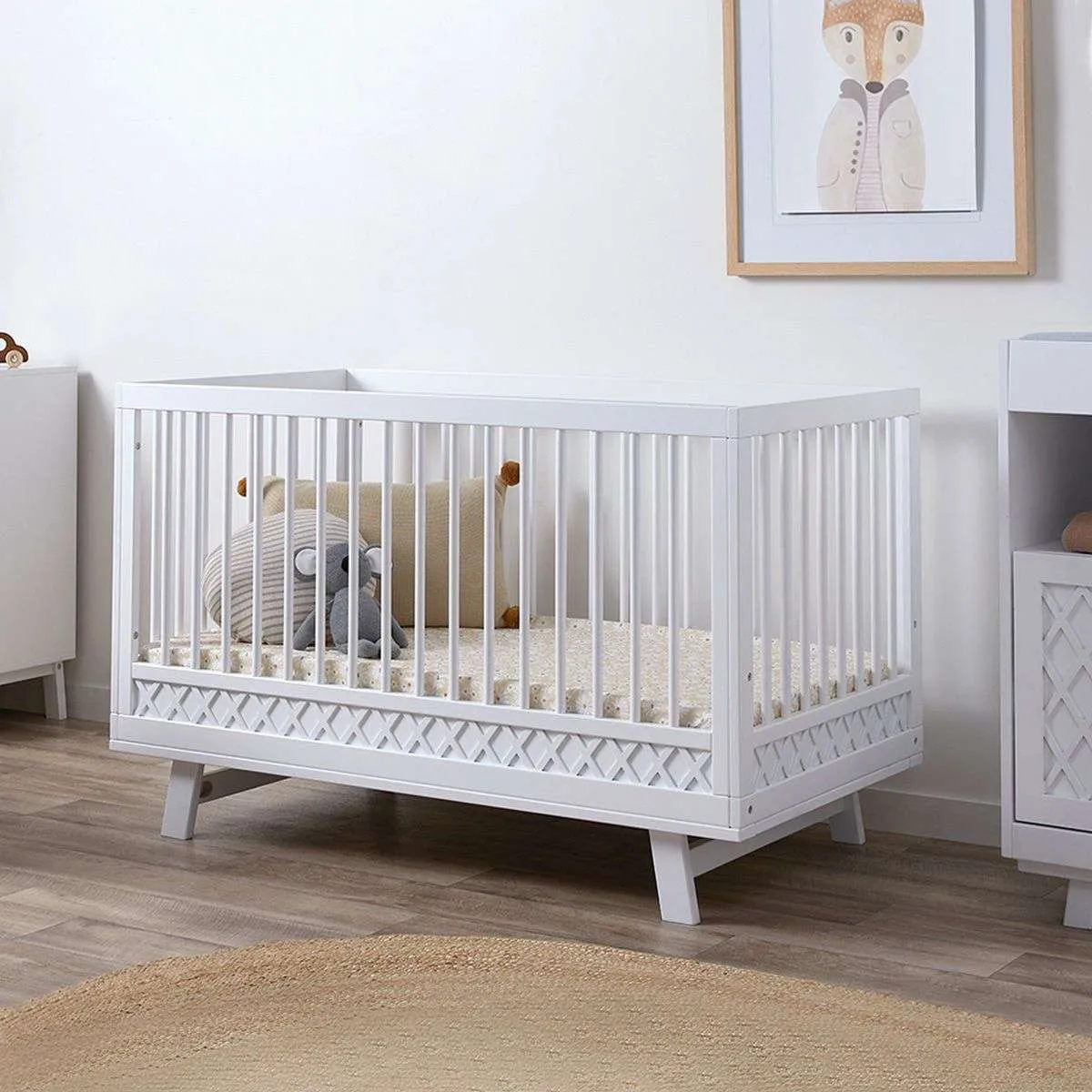 Genevieve Changing Four Piece Nursery Furniture Set Mocka