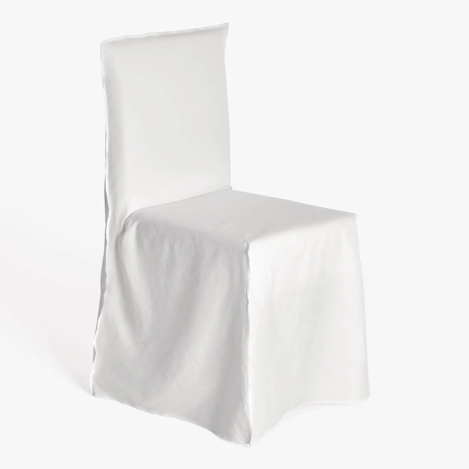 Ghost Armless Slipcover Dining Chair