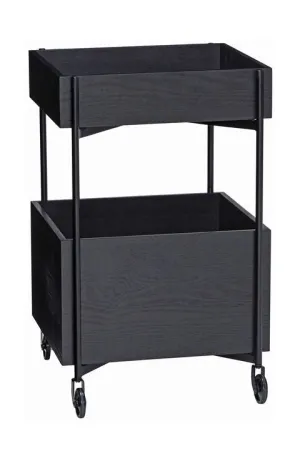 Hbsch Fresh Trolley, Black