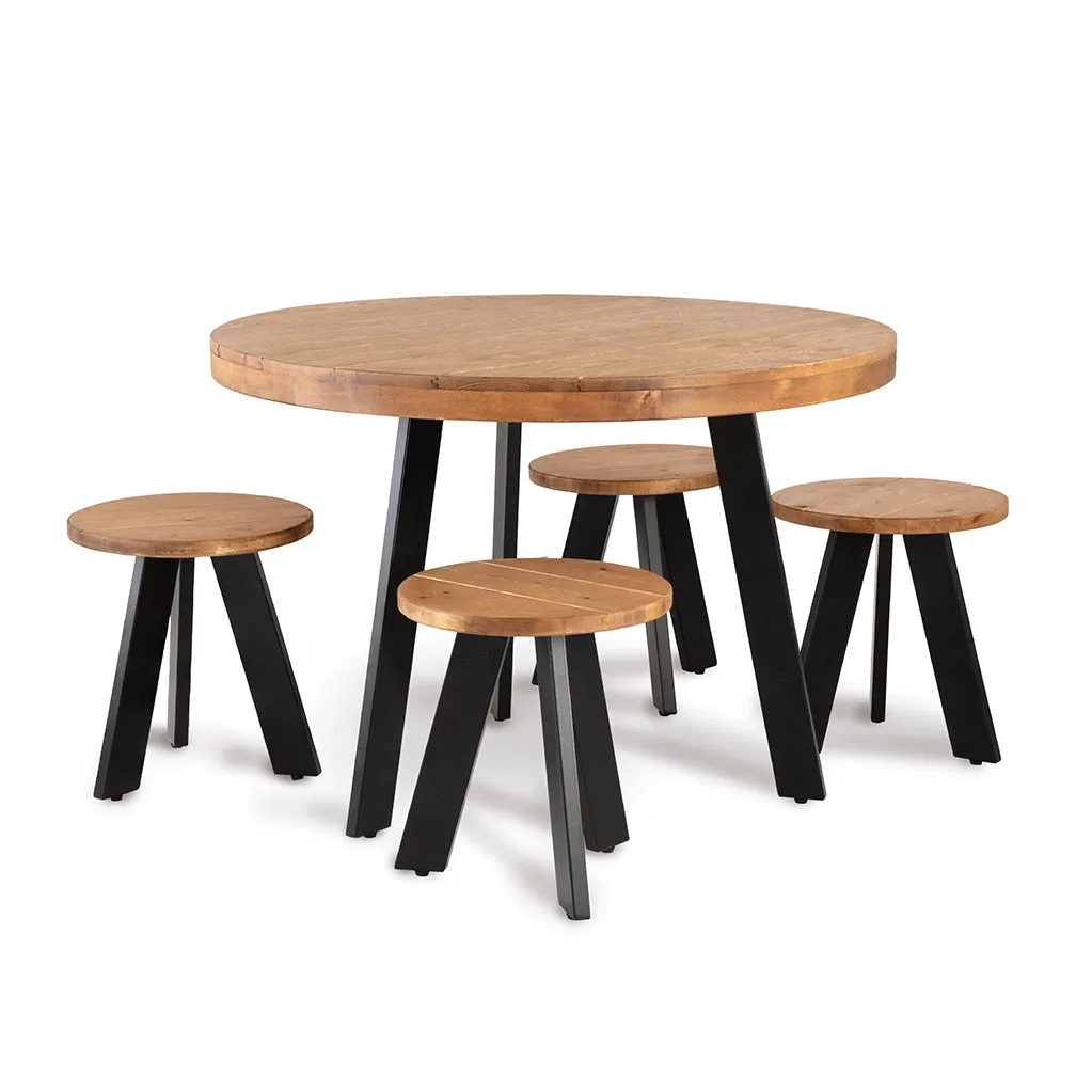 Hunter Round Dining Set Funky Chunky