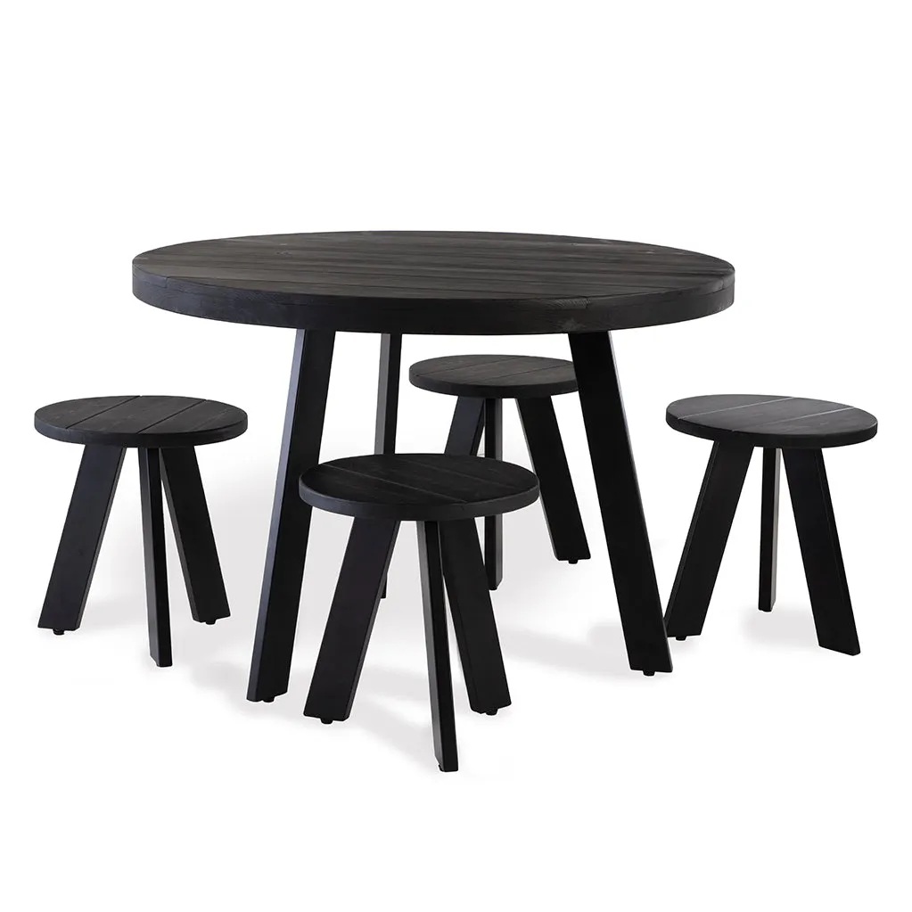 Hunter Round Dining Set Funky Chunky
