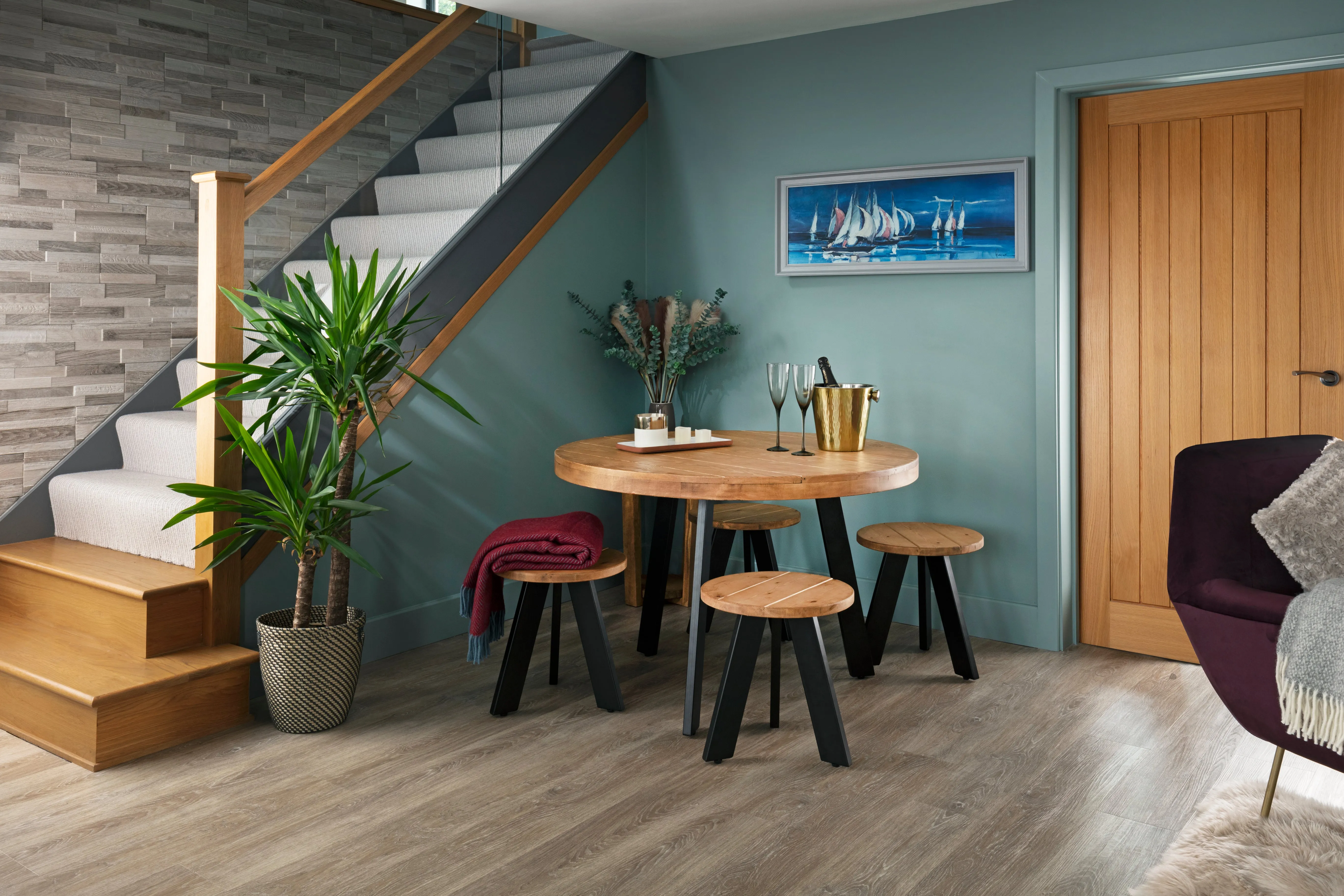 Hunter Round Dining Set Funky Chunky