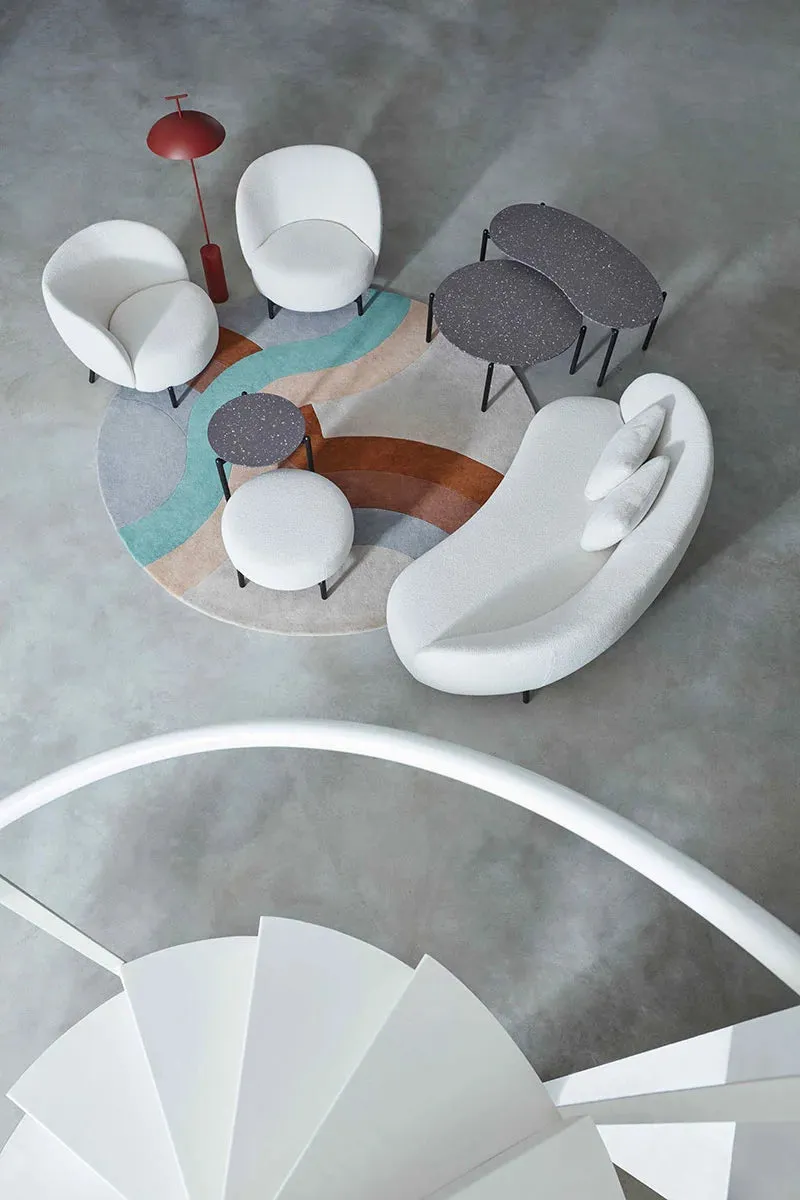 Kartell Lunam Pouf Orsetto, Rust