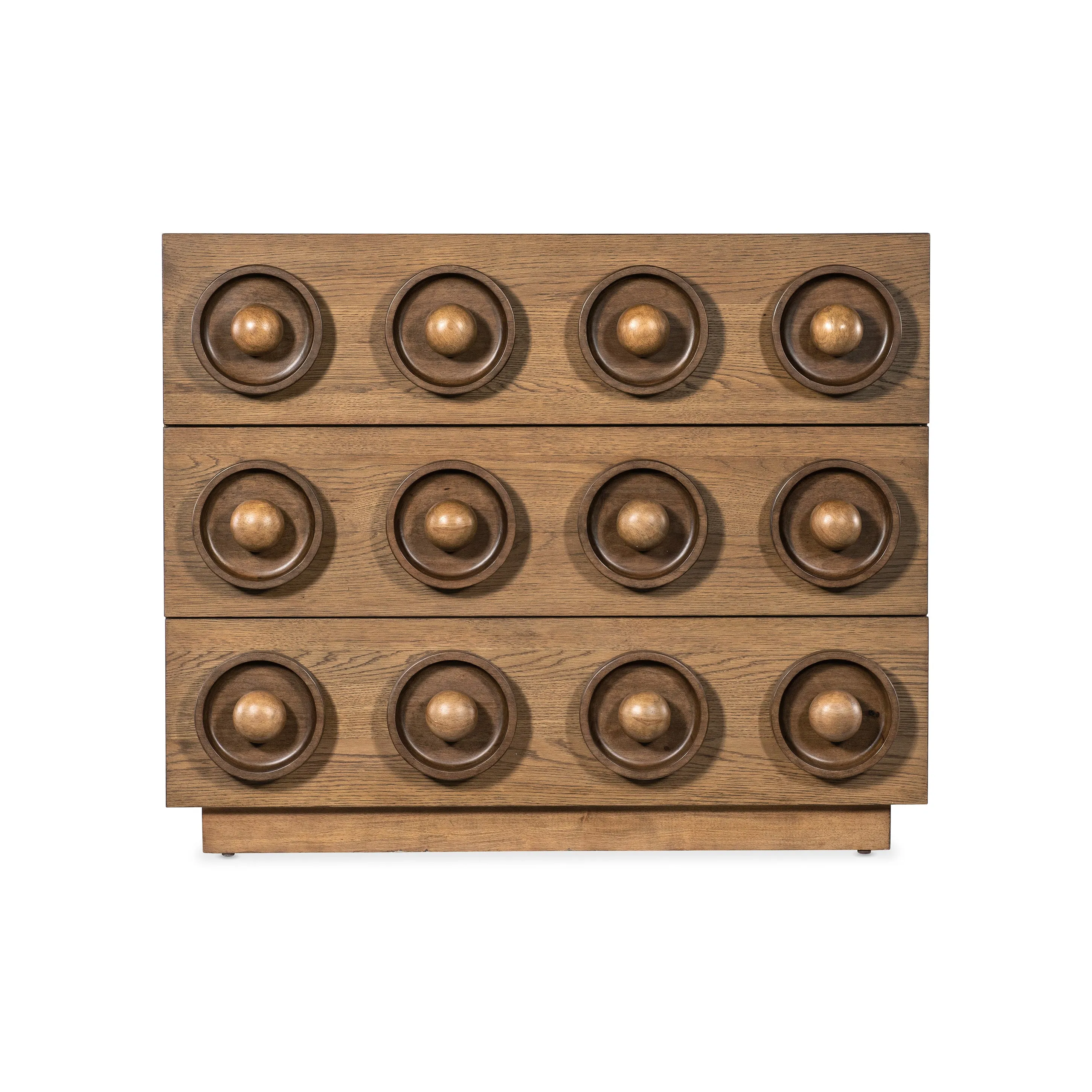 Knobby 3-Drawer Accent Dresser