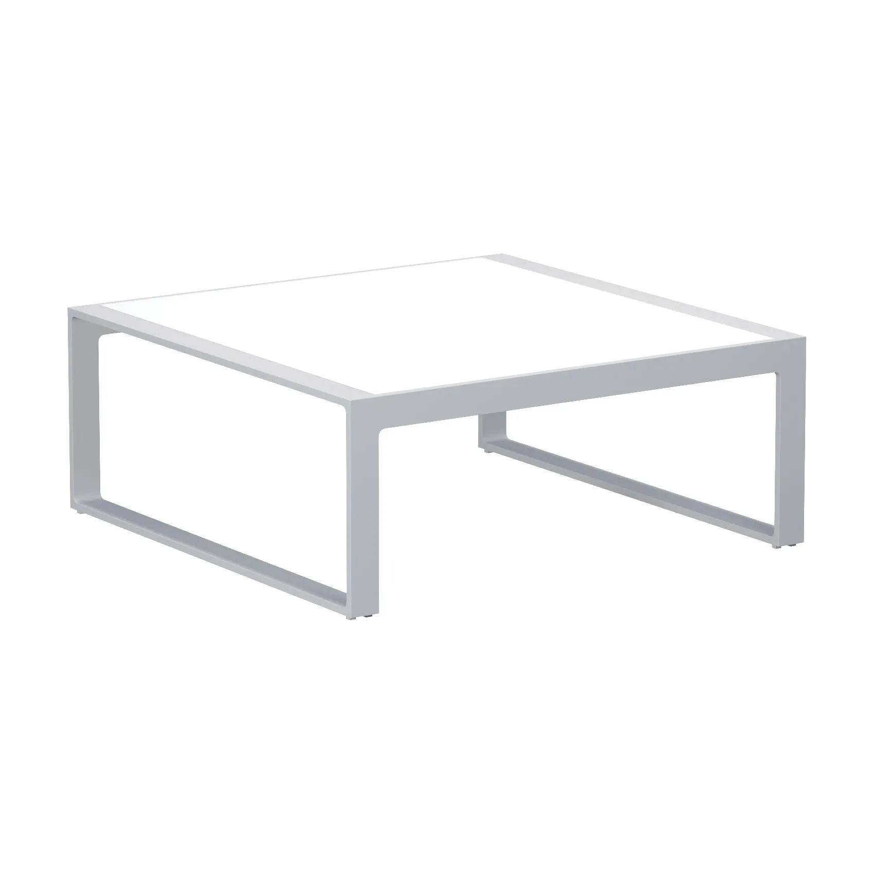 Komfy Coffee Table with Glass Top