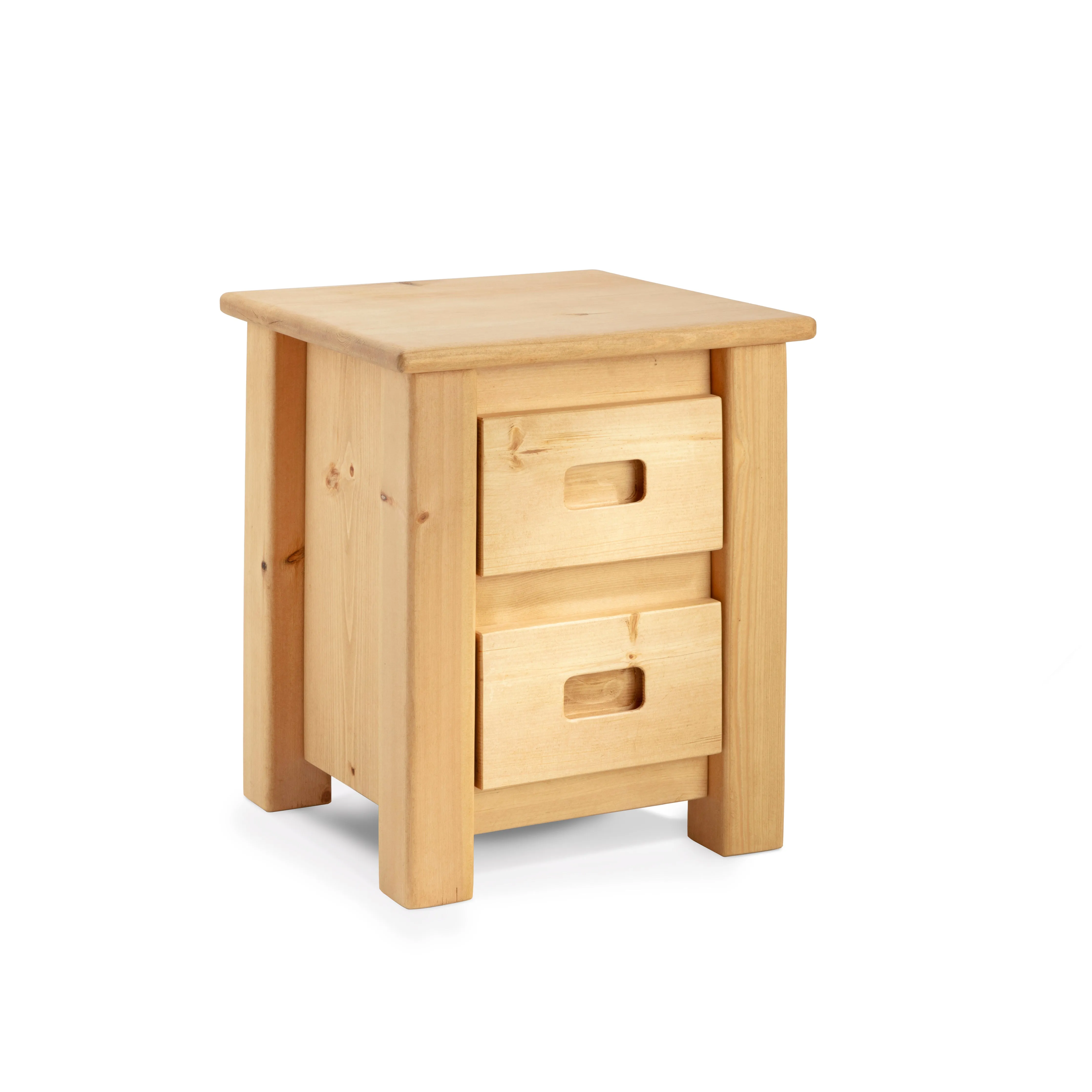Lambton Bedside Table With Drawers Funky Chunky