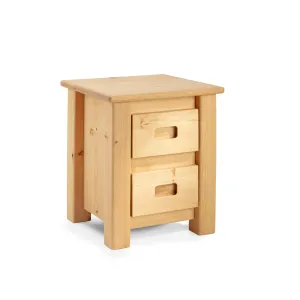 Lambton Bedside Table With Drawers Funky Chunky