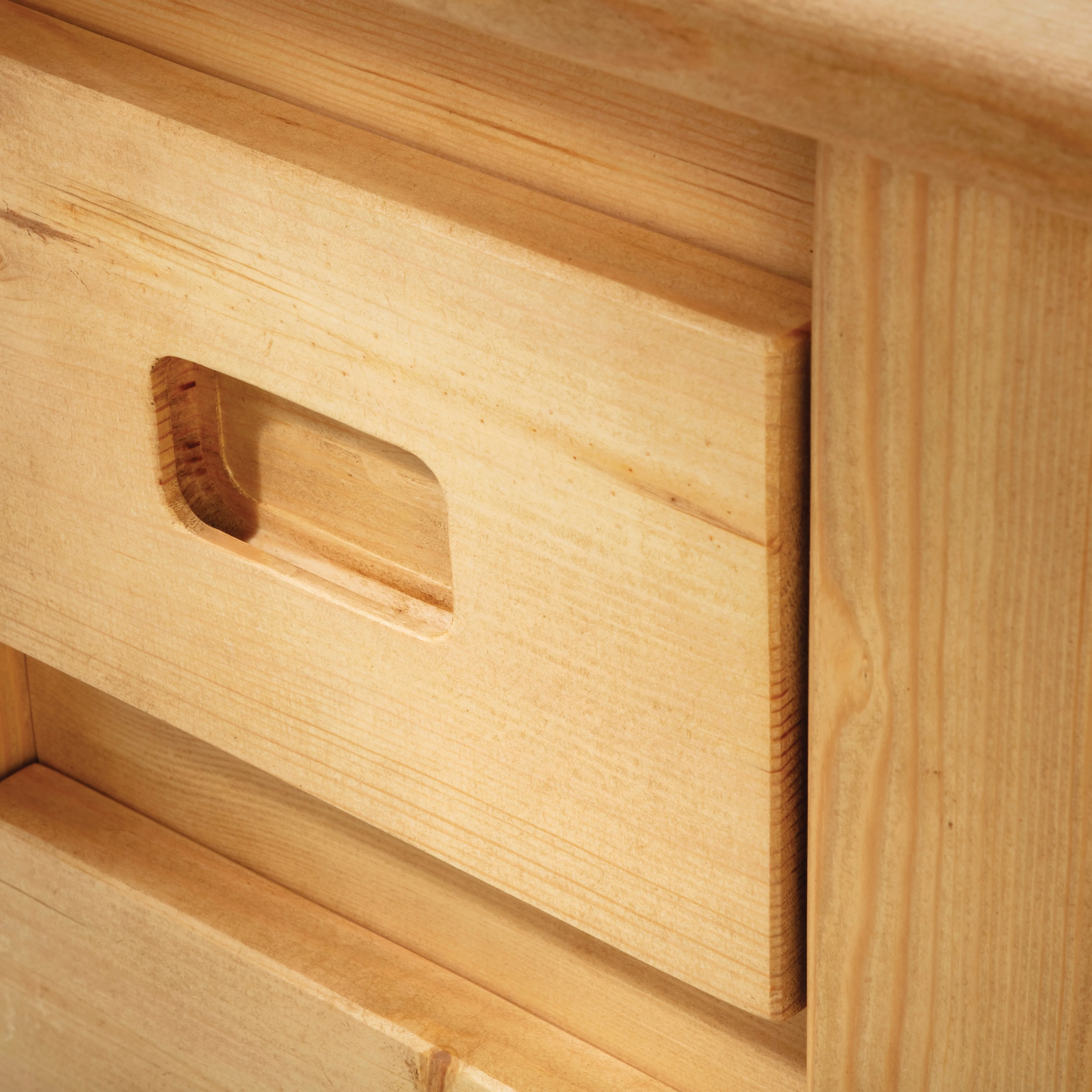Lambton Bedside Table With Drawers Funky Chunky