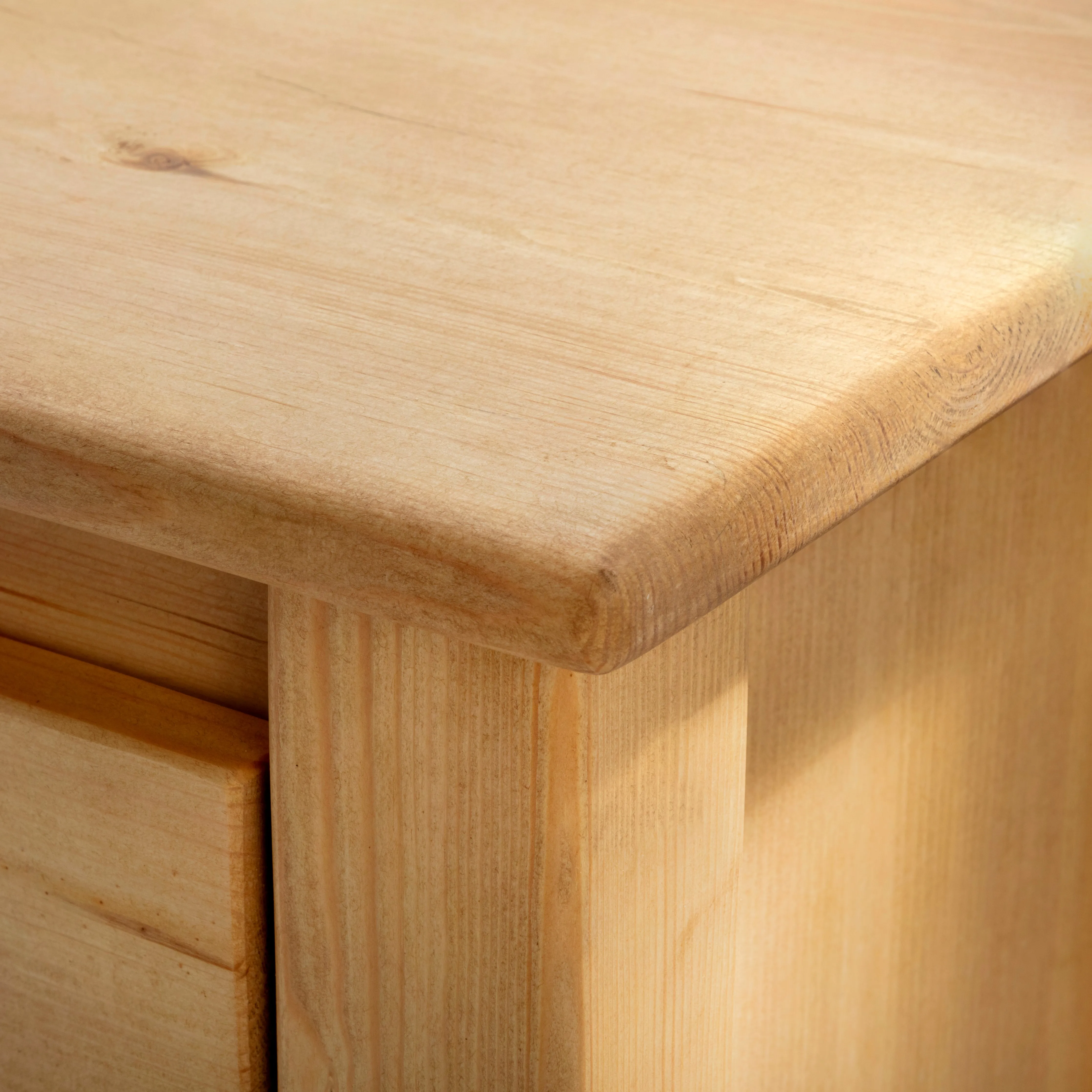 Lambton Bedside Table With Drawers Funky Chunky