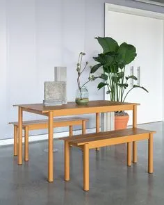 Linear Steel Bench, Burnt Orange 170cm