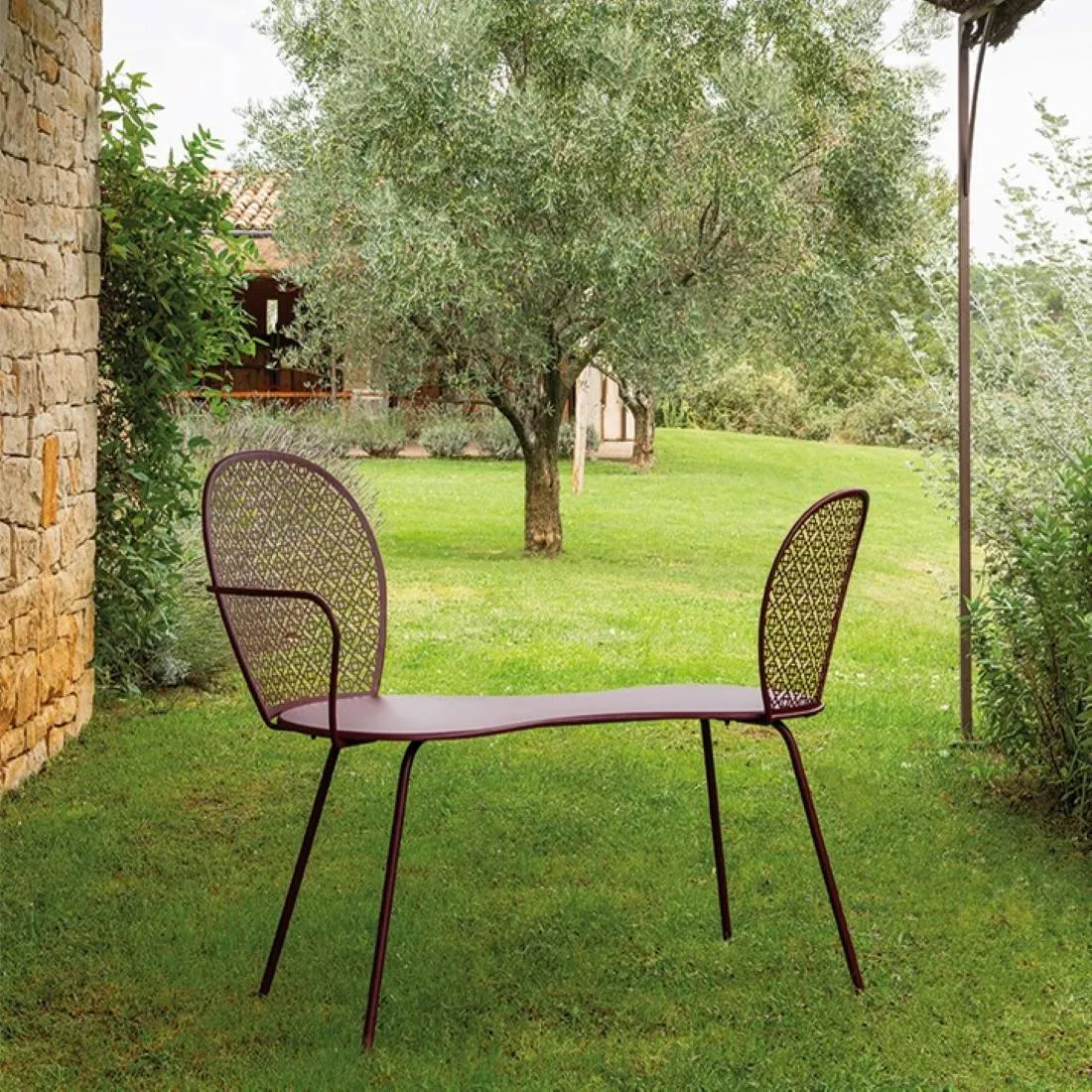 Lorette Conversation Bench