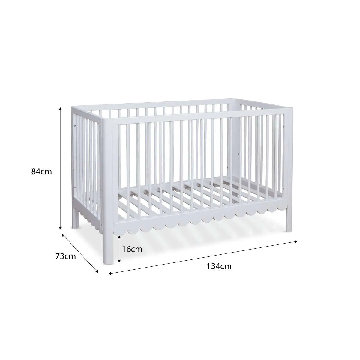 Maisie Three Piece Nursery Furniture Set Mocka