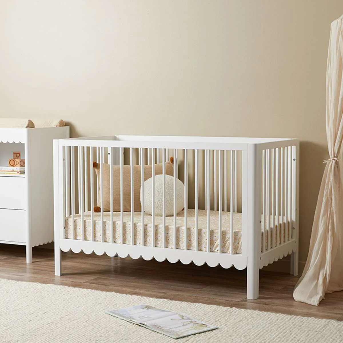 Maisie Three Piece Nursery Furniture Set Mocka
