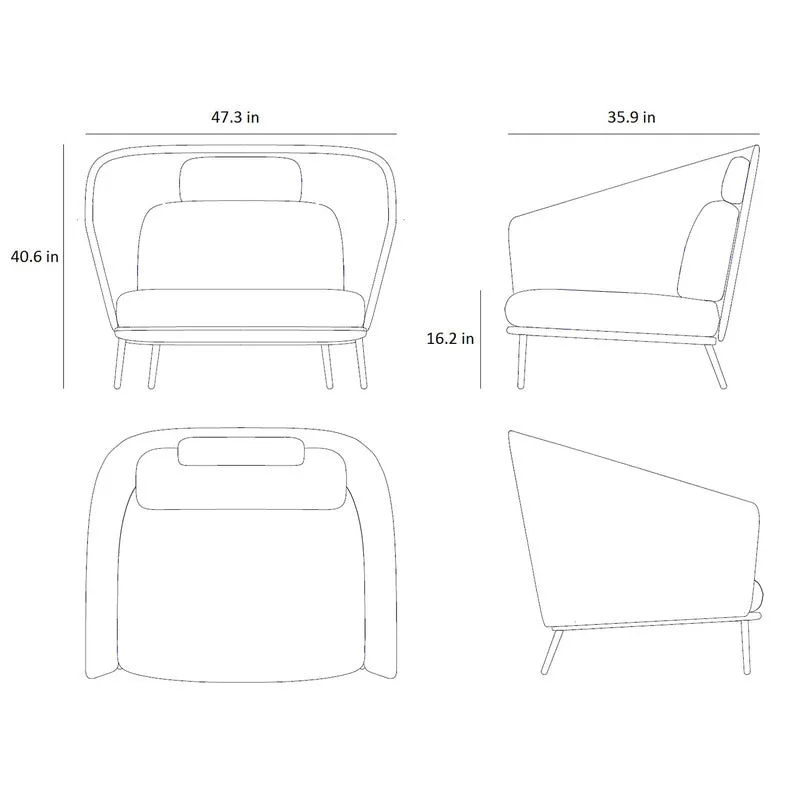Mega Outdoor Lounge Chair