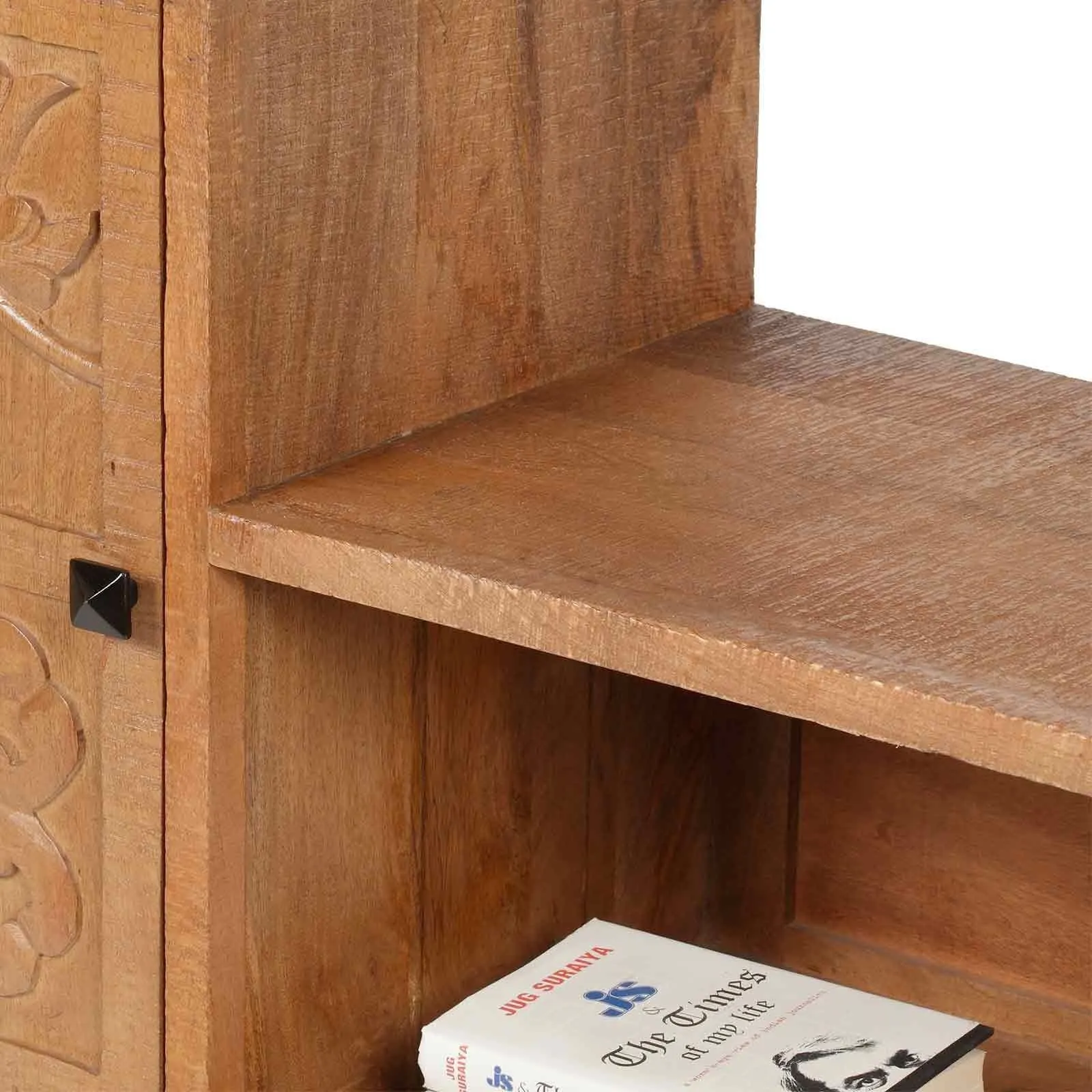 Meuble TV asymtrique 1 porte | Manguier Sculture
