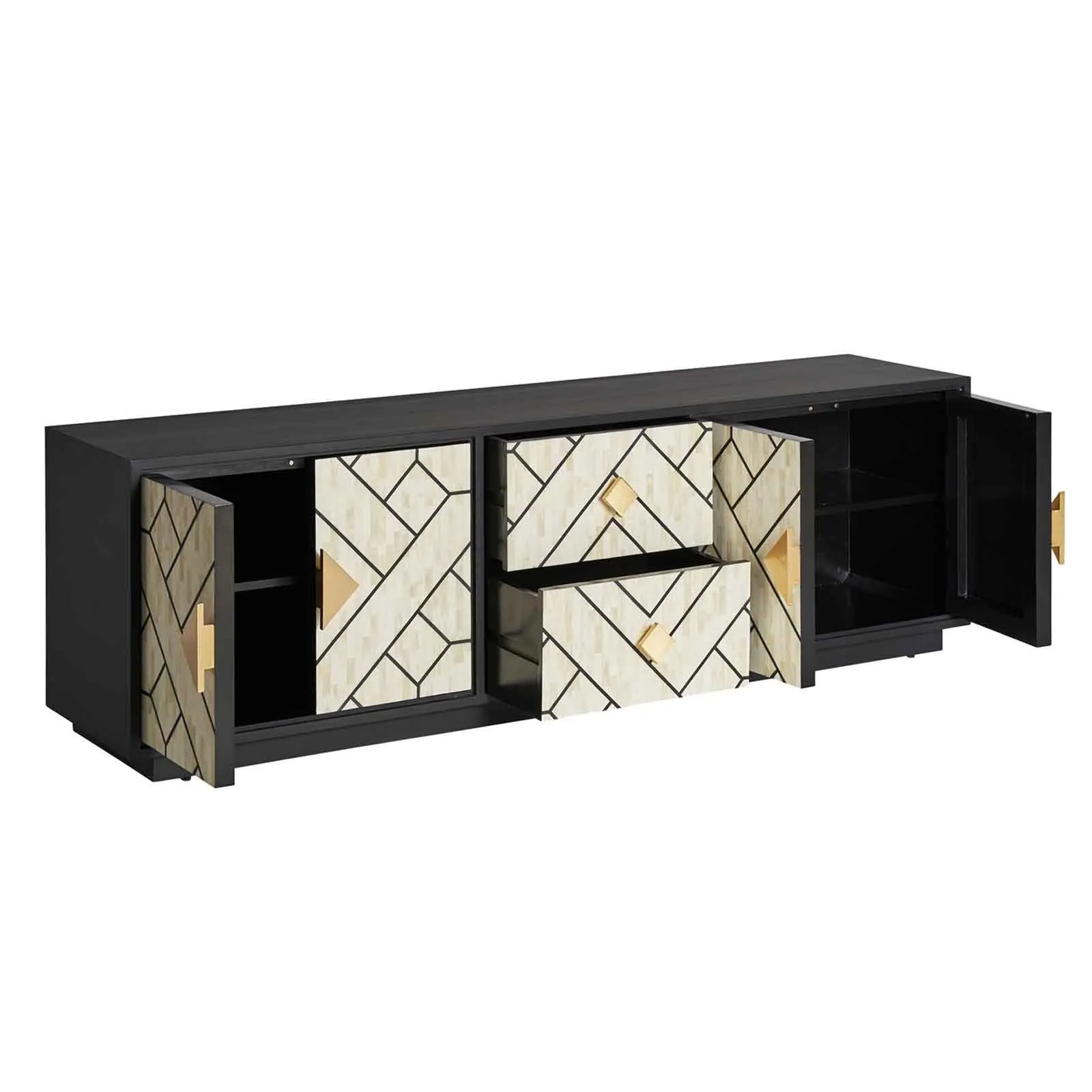 Meuble TV | Mango/Bone Inley Mosaic