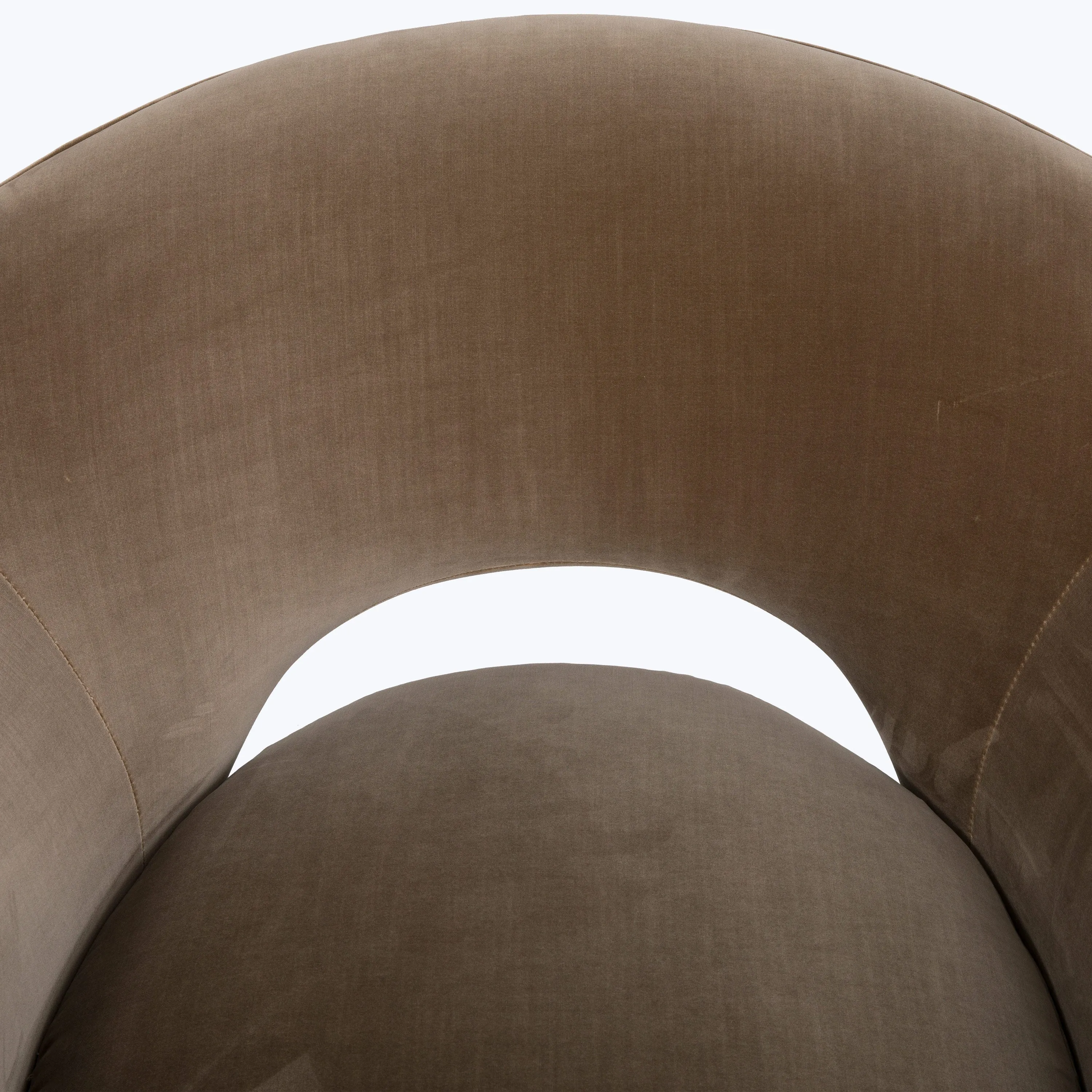 Modern Curved Swivel Chair