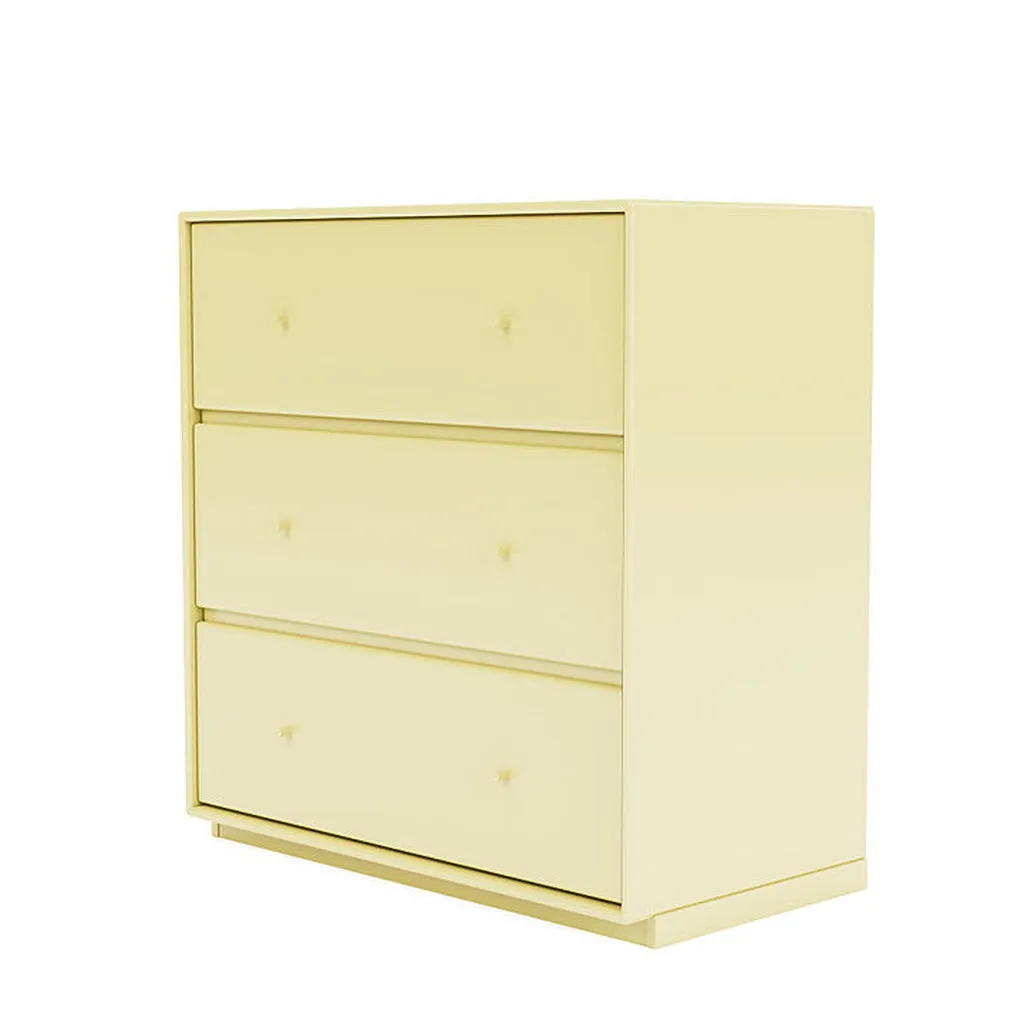 Montana Carry Dresser With 3 Cm Plinth, Chamomile Yellow