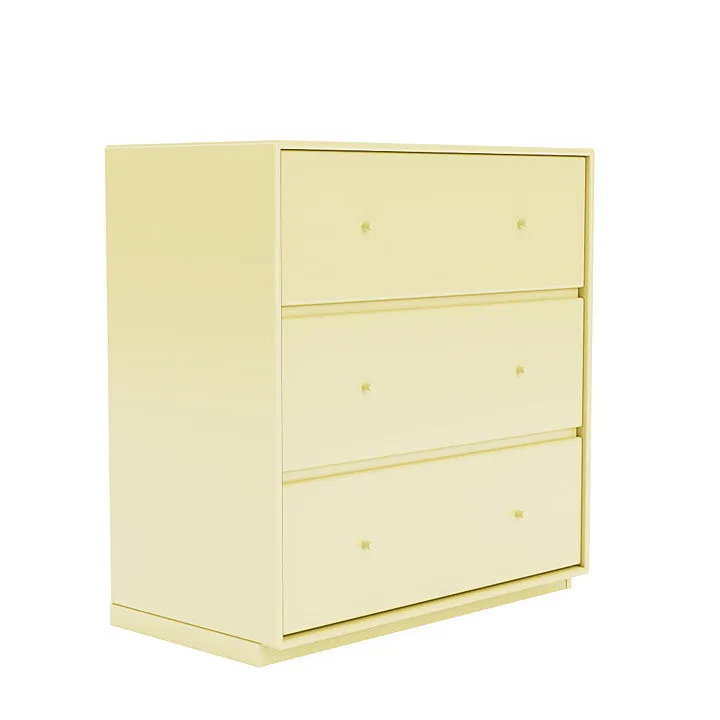 Montana Carry Dresser With 3 Cm Plinth, Chamomile Yellow