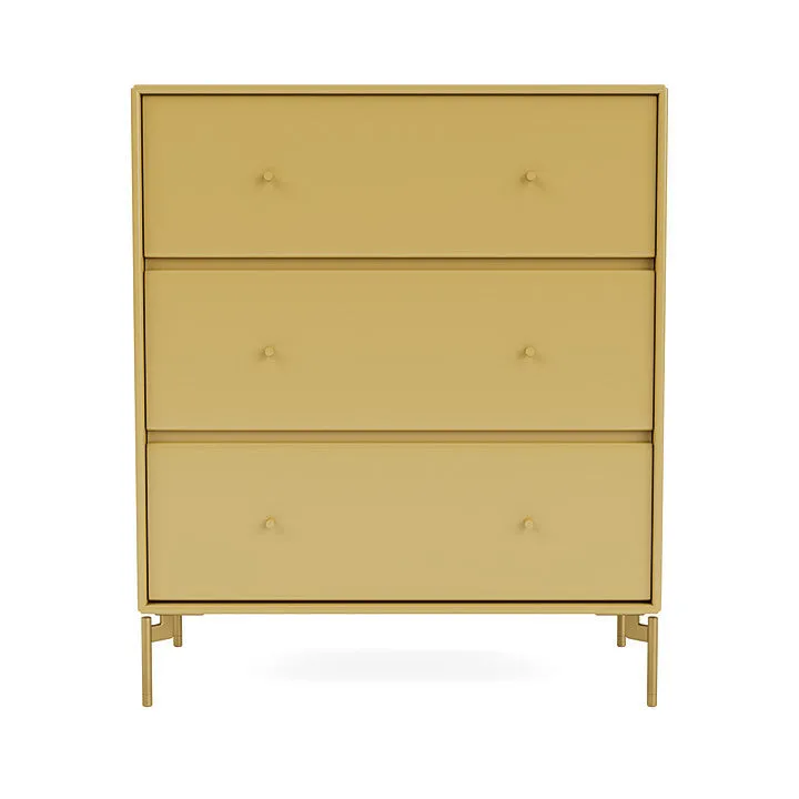 Montana Carry Dresser With Legs, Cumin/Brass
