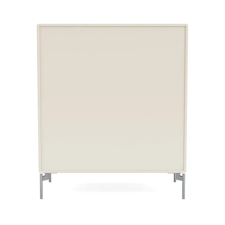 Montana Carry Dresser With Legs, Oat/Matt Chrome